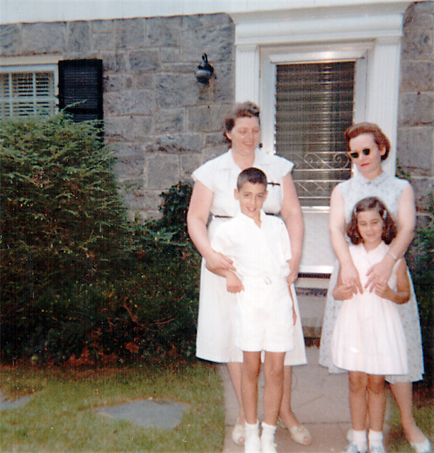 home from summer camp, August 1960